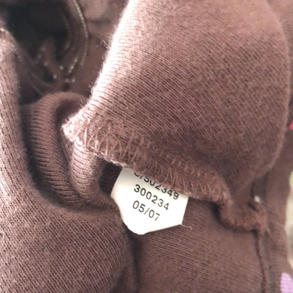 2007 babyGap Polka Dot Babydoll Top Brown Size 18-24 months Infant